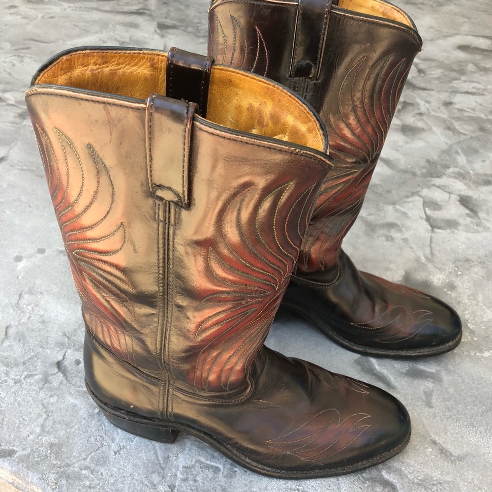 Vintage Leather Boots